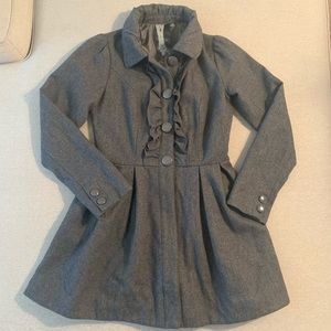 Grey Coat Dress